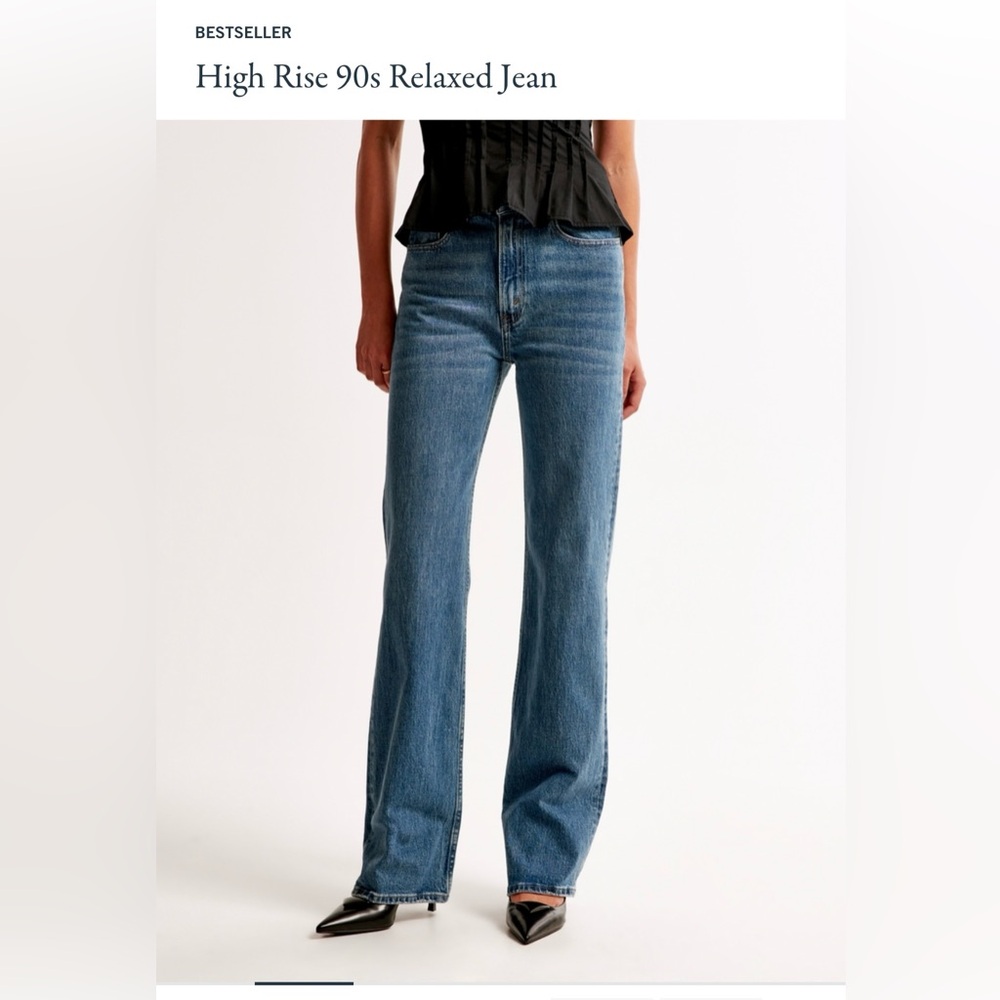 90s Relaxed High Rise